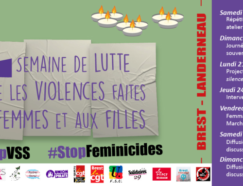 Semaine de lutte contre les violences faites aux femmes et aux filles