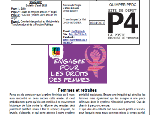 Bulletin n°3 – avril 2023